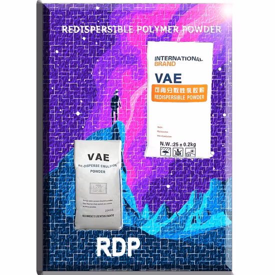 Редиспергируемая полимерная эмульсия, латексный порошок, производитель Vae Rdp для порошкового покрытия